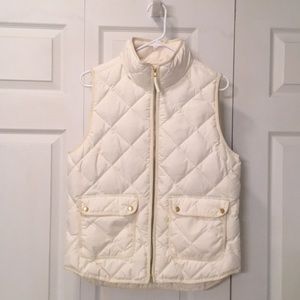 Women’s J. Crew quilted vest